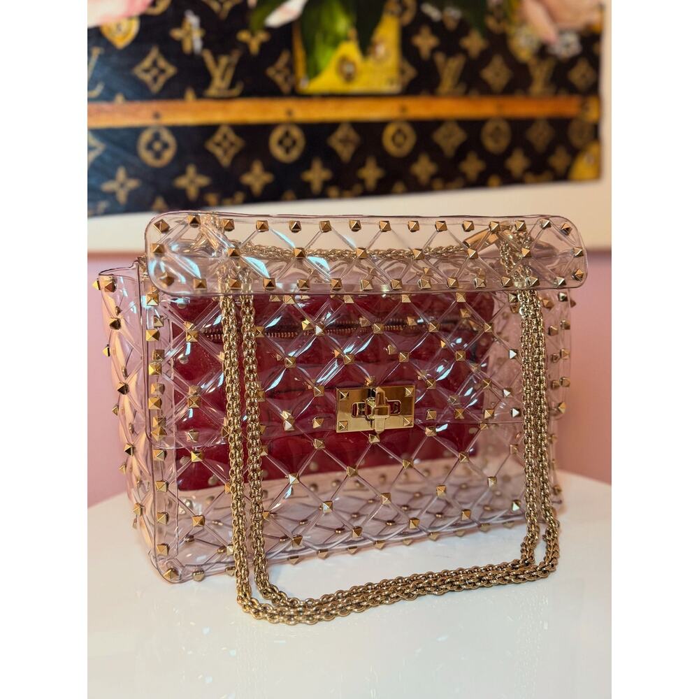 Valentino PVC Rockstud Bag